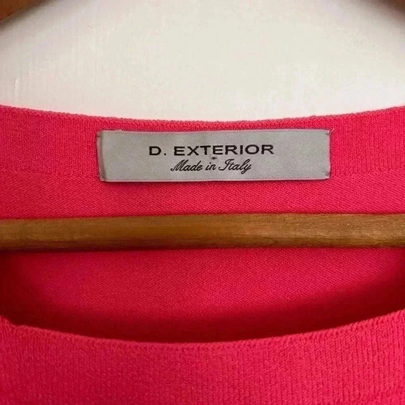 Brand New  Without Tags D Exterior Dress in Pink, Grey and White Size M - Picture 2 of 11